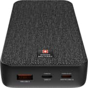 Swiss Military 2C1A Power Bank 20000mAh Black