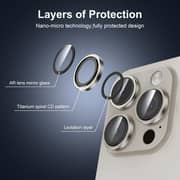 S&S Lens Protector Transparent iPhone 15 Pro Max