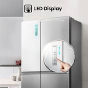Hisense Side By Side Refrigerator 869 Litres RS3N668SAI3