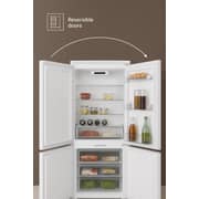 SANMICA Built-In Refrigerator 243L No Frost Freezer Auto Defrost Fridge Energy Efficient A+ Cooling Performance Antibacterial System SMBC256V/01