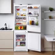 SANMICA Built-In Refrigerator 243L No Frost Freezer Auto Defrost Fridge Energy Efficient A+ Cooling Performance Antibacterial System SMBC256V/01