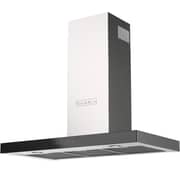 SANMICA SMH60TIX 60cm Built-In Chimney Cooker Hood, 3-Speed Push Button, 420 m³/h Extraction, LED Lighting, Stainless Steel Finish Made in Italy