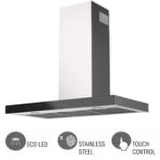 SANMICA SMH60TIX 60cm Built-In Chimney Cooker Hood, 3-Speed Push Button, 420 m³/h Extraction, LED Lighting, Stainless Steel Finish Made in Italy