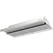 SANMICA SMH60BIX 60cm Telescopic Cooker Hood, 3-Speed Push Button, 420 m³/h Extraction, LED Lighting, Stainless Steel Finish Made in Romania