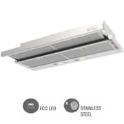 SANMICA SMH60BIX 60cm Telescopic Cooker Hood, 3-Speed Push Button, 420 m³/h Extraction, LED Lighting, Stainless Steel Finish Made in Romania