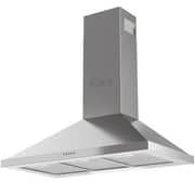 SANMICA SMH90TIX 90cm Built-In Chimney Cooker Hood, 3-Speed Push Button, 420 m³/h Extraction, LED Lighting, Stainless Steel Finish Made in Italy