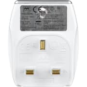 Masterplug Dual Port Wall Charger White