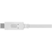 Masterplug USB C to USB C 1 Meter Charging Cable 1m White