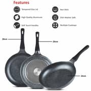 Sonex Die Cast Aluminum Non Stick Mac FryPan 1pc - 52255GM