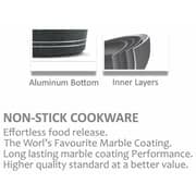 Sonex Die Cast Aluminum Non Stick Mac Fry Pan 1pc - 52281GM