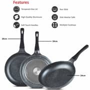 Sonex Die Cast Aluminum Non Stick Mac Fry Pan 1pc - 52282GM