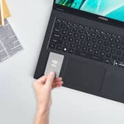 MSI Commercial 14 H (2025) Laptop - 2nd Series / Intel Core 7-240H / 14inch FHD+ / 1TB SSD / 16GB RAM / Shared Intel Graphics / Windows 11 Pro / English & Arabic Keyboard / Solid Gray / Middle East Version - [A2RMG]