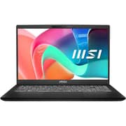 MSI Modern 15 H AI (2025) AI PC - 2nd Series / Intel Core Ultra 9-285H / 15.6inch FHD / 1TB SSD / 16GB RAM / Shared Intel Arc Graphics / Windows 11 Home / English & Arabic Keyboard / Classic Black / Middle East Version - [C2HMG]
