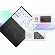 MSI Modern 15 H AI (2025) AI PC - 2nd Series / Intel Core Ultra 9-285H / 15.6inch FHD / 1TB SSD / 16GB RAM / Shared Intel Arc Graphics / Windows 11 Home / English & Arabic Keyboard / Classic Black / Middle East Version - [C2HMG]