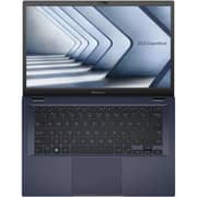 Asus ExpertBook B14 (2025) Laptop - 13th Gen / Intel Core i5-1335U / 14inch FHD / 512GB SSD / 8GB RAM / Shared Intel UHD Graphics / Windows 11 Pro / English & Arabic Keyboard / Star Black / Middle East Version - [B1402CVA-NK2471X] + Wireless Mouse