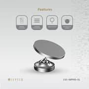 Levelo Magnifica Magntic Car Holder Silver
