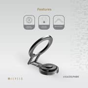 Levelo Kaito 3-in-1 Phone Holder Black