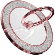 Levelo Nova Glitter MagSafe Ring Holder Rose Gold