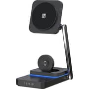 Levelo Aurora 3-in-1 Wireless Charger Black