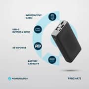 Powerology Power Bank 20000mAh Black PPBCHA72