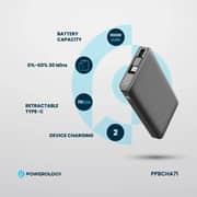 Powerology Power Bank 10000mAh Black PPBCHA71