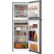 Midea Top Mount Refrigerator 236L Bru Steel - MDRT346MTE46AED
