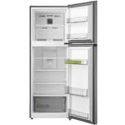 Midea Top Mount Refrigerator 236L Bru Steel - MDRT346MTE46AED
