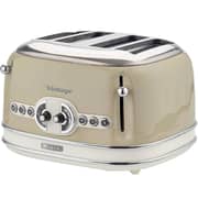 Ariete 156 Vintage 2x2 Slice Toaster 00C015603ARAS