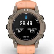 Garmin 010-02986-01 Descent G2 Dive Smartwatch Paloma With Shell Pink Band