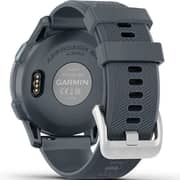 Garmin 010-03009-01 Approach S44 Golf Smartwatch Silver Aluminum Bezel With Twilight Silicone Band