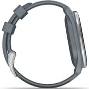 Garmin 010-03009-01 Approach S44 Golf Smartwatch Silver Aluminum Bezel With Twilight Silicone Band