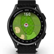 Garmin 010-03010-00 Approach S50 Golf Smartwatch Slate Aluminum Bezel With Black ComfortFit Nylon Band