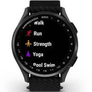 Garmin 010-03010-00 Approach S50 Golf Smartwatch Slate Aluminum Bezel With Black ComfortFit Nylon Band
