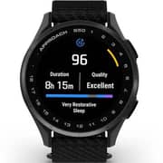 Garmin 010-03010-00 Approach S50 Golf Smartwatch Slate Aluminum Bezel With Black ComfortFit Nylon Band