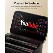 Ikarao All-in-One Karaoke Speaker With Screen Black