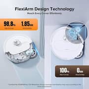Roborock Q Revo Master Robotic Vacuum Cleaner White QR2PPS+EWFD23H44