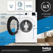 Beko b300 Front Load Washing Machine 8 kg WTV814UNXW