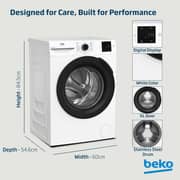 Beko b300 Front Load Washing Machine 8 kg WTV814UNXW