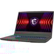 MSI Thin 15 Gaming (2025) Laptop - 13th Gen / Intel Core i7-13620H / 15.6inch FHD / 512GB SSD / 8GB RAM / 4GB NVIDIA GeForce RTX 3050 Graphics / Windows 11 Home / English & Arabic Keyboard / Cosmos Grey / Middle East Version - [B13UC]