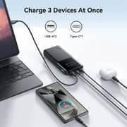 Joyroom Digital Fast Charge Power Bank 10000mAh 25W - Black - JR-PBF20