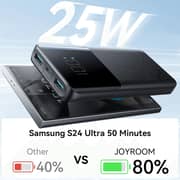 Joyroom Digital Fast Charge Power Bank 10000mAh 25W - Black - JR-PBF20