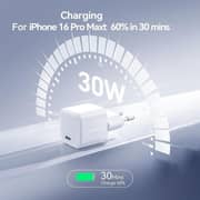 Joyroom 30W GaN USB-C Car Charger - White - JR-TCG15