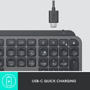 Logitech MX Keys English Keyboard Graphite