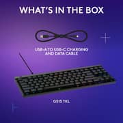 Logitech G515 TKL Wired Switch Gaming Keyboard Black