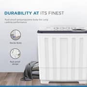 Krome Semi Automatic Washing Machine 10 kg KR-WSA100K