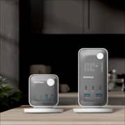 Momax US21UKW 1-Charge Flow 6 Outlet Digital Display Power Tower with USB Ports 35W