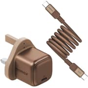 Momax GaN 1 Port Charger Rose Gold