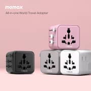 Momax World Travel Adapter Black