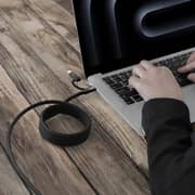 Momax USB-C to C and Lightning Magnetic Cable 1m Black