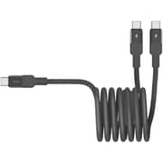 Momax USB-C to Dual USB-C Magnetic Cable 2m Black